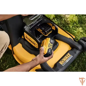 DEWALT 2x20V MAX 21 in. Cordless Self-Propelled Lawn Mower Open Box DEWALT