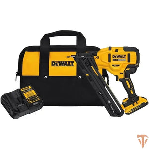 DeWalt DCN650D1 finish nailer kit for woodworking and trim applications