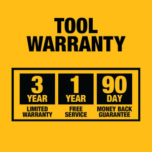 DEWALT DCPW1000X1 60V Cordless Pressure Washer - 1000 PSI, 1.0 GPM