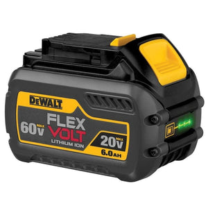 DEWALT FLEXVOLT 20V/60V MAX Lithium-Ion 6.0Ah Battery Pack – Model 1001850108 DEWALT