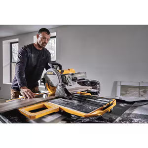 DeWalt D36000S 10 in tile cutting saw for porcelain and ceramic tile
