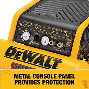 DEWALT 4.5 Gal. Portable Electric Air Compressor 225 PSI DEWALT