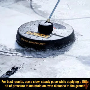 DeWalt DXPA37SC professional pressure washer surface cleaner front view