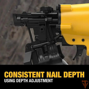 DEWALT 15° Pneumatic Coil Roofing Nailer Open Box DEWALT