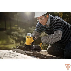 DEWALT 15° Pneumatic Coil Roofing Nailer Open Box DEWALT