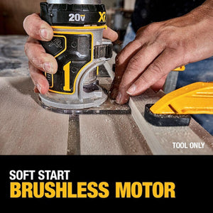 DEWALT 20V MAX XR Brushless Compact Router Tool