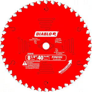 DIABLO 8-1/4 in. x 40-Teeth Finishing Circular Saw #condition_open-box