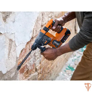 RIDGID 18V Brushless 1 in. SDS-Plus Rotary Hammer – Pro-Grade Concrete Power (Open Box) ridgid