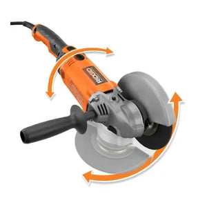 RIDGID 15 Amp 7 in. Twist Handle Angle Grinder – Heavy-Duty Cutting Power (Open Box) ridgid