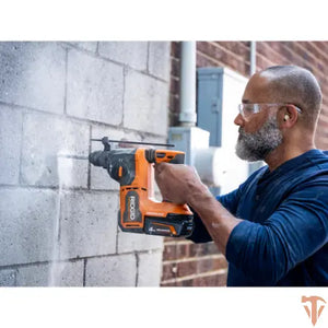 RIDGID 18V Brushless 1 in. SDS-Plus Rotary Hammer – Pro-Grade Concrete Power (Open Box) ridgid
