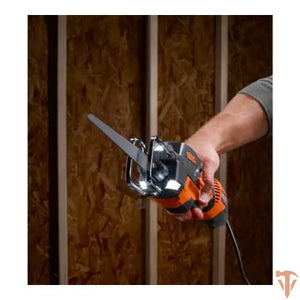 RIDGID THRU COOL 6 Amp 1-Handed Orbital Reciprocating Saw Kit – Compact Power (Open Box) ridgid