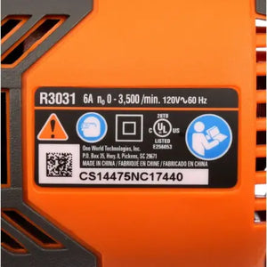 RIDGID THRU COOL 6 Amp 1-Handed Orbital Reciprocating Saw Kit – Compact Power (Open Box) ridgid