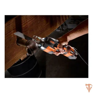 RIDGID THRU COOL 6 Amp 1-Handed Orbital Reciprocating Saw Kit – Compact Power (Open Box) ridgid