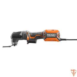RIDGID 4 Amp Corded Oscillating Multi Tool (Tool-Only) – Open Box, Barely Used ridgid