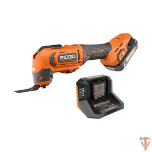 RIDGID 18V Cordless Oscillating Multi-Tool Kit with Battery & Charger – Versatile Precision Power (Open Box) ridgid