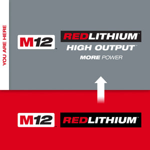 Milwaukee 48-11-2450 M12 REDLITHIUM HO XC5.0 Battery Pack