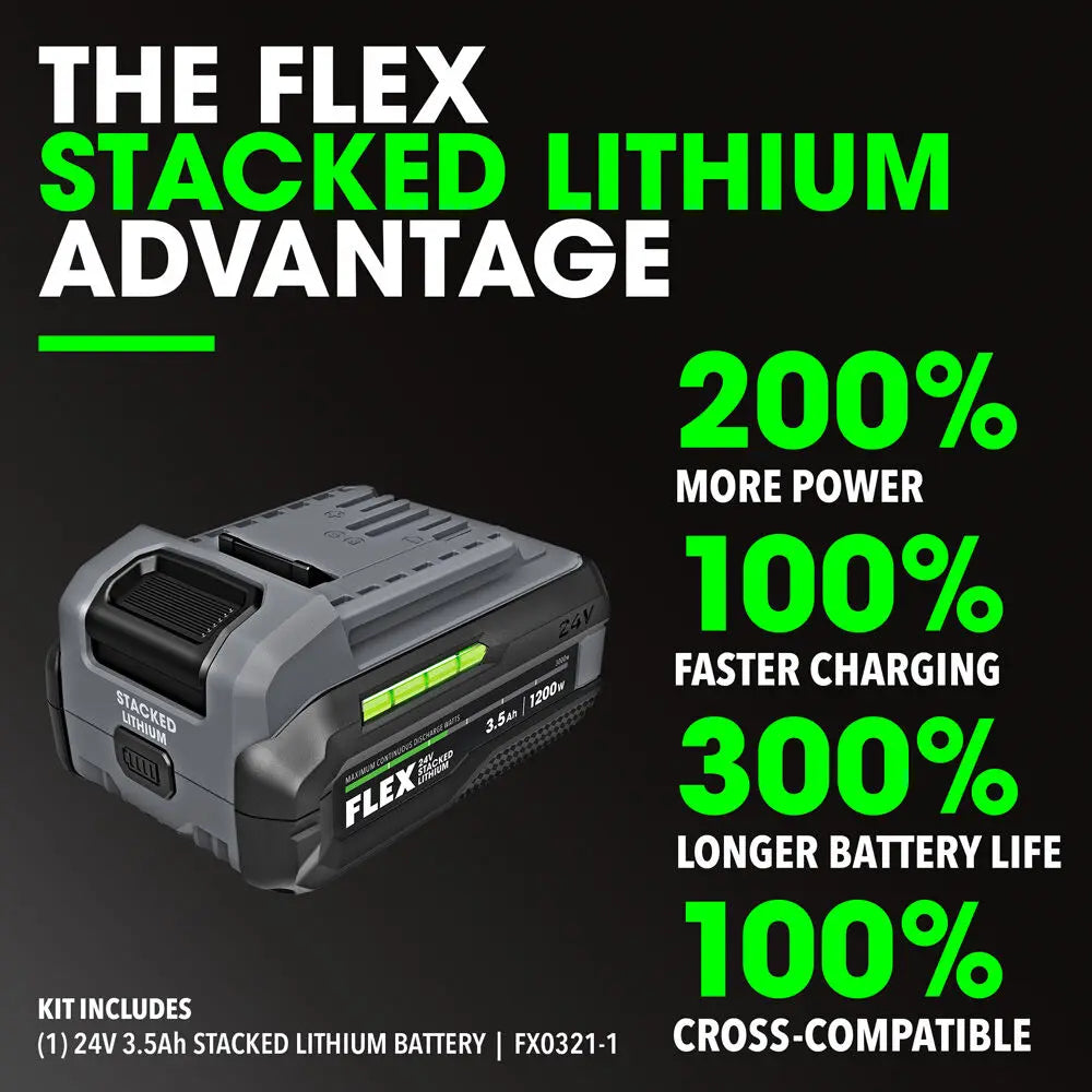 FLEX FX0411-1F 3.5Ah Stacked Lithium Starter Kit Way Source