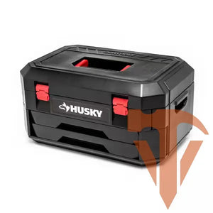 Husky 244-Piece SAE/Metric Mechanics Tool Set with Tool Box Husky