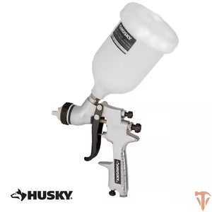 Husky Gravity Feed HVLP Spray Gun Husky