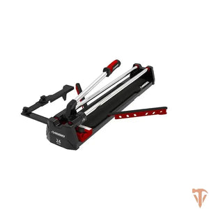 Husky 24 in. Tile Cutter with Tungsten Carbide Blade and Adjustable Gauge Husky