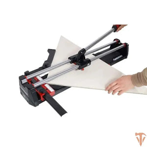 Husky 24 in. Tile Cutter with Tungsten Carbide Blade and Adjustable Gauge Husky