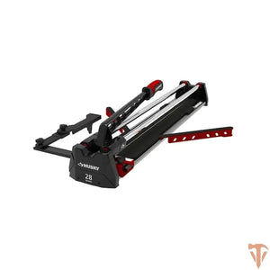 Husky 28 in. Tile Cutter with Tungsten Carbide Blade and Adjustable Gauge Open Box Husky