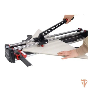 Husky 28 in. Tile Cutter with Tungsten Carbide Blade and Adjustable Gauge Open Box Husky