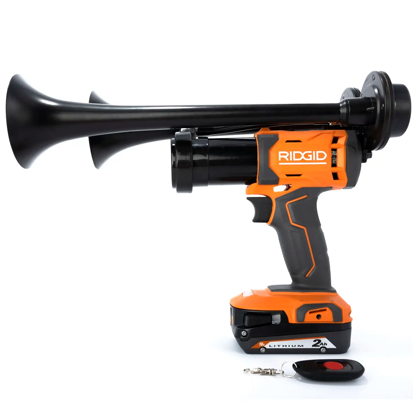 Train Horn for Ridgid Batteries - Dual HONKUP