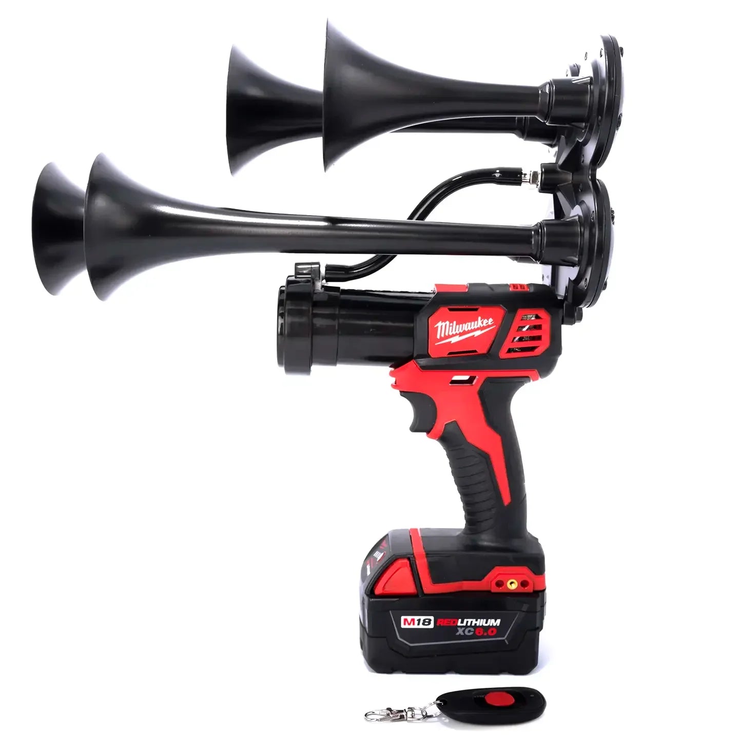 Train Horn for Milwaukee Batteries – Quad HONKUP