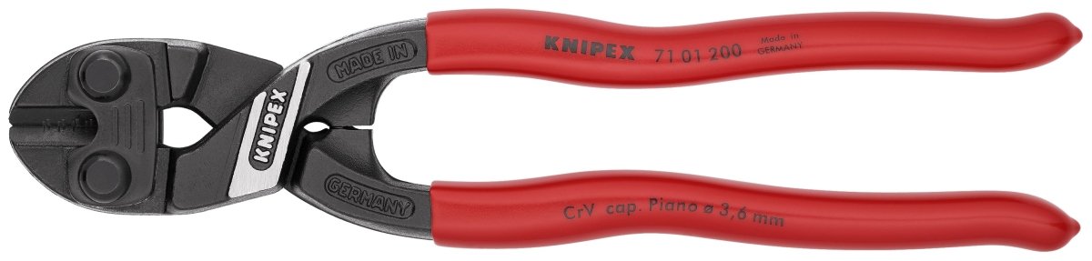 Knipex 3 Piece Cutting Pliers Set with 10 Piece Tool Holder Knipex
