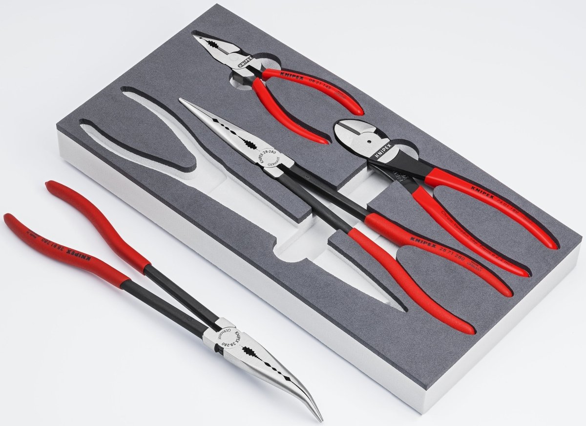Knipex Automotive Pliers Set In Foam Tray 4 Pieces Knipex
