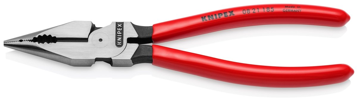 Knipex Needle Nose Combination Pliers 7 1/4" 08 21 185