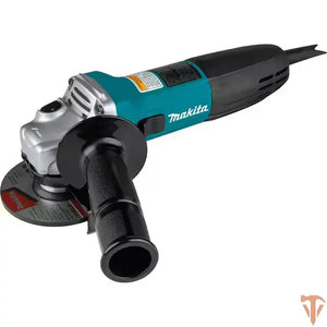 Makita 6 Amp Corded 4 in. Lightweight Angle Grinder with Grinding Wheel, Wheel Guard, Side Handle, Hard Case Open Box Makita