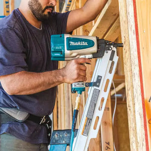 Makita Pneumatic 3-1/2 in. 21° Full Round Head Corded Framing Nailer Makita
