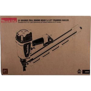 Makita Pneumatic 3-1/2 in. 21° Full Round Head Corded Framing Nailer Makita
