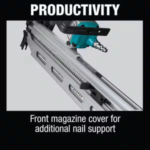 Makita Pneumatic 3-1/2 in. 21° Full Round Head Corded Framing Nailer Makita