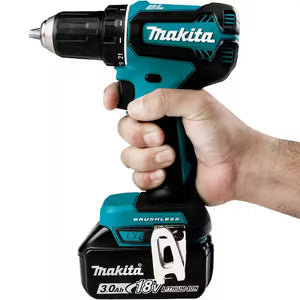Makita 18V LXT Lithium-Ion Brushless Cordless 1/2 in. Driver-Drill Kit, 3.0Ah Makita