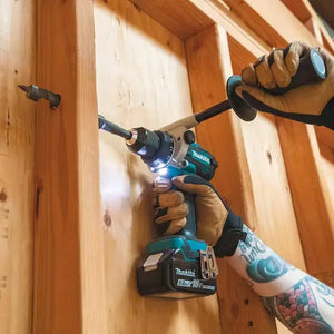 Makita combo kit close up view XT288T
