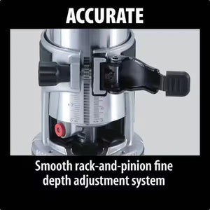 Makita 6.5 Amp Variable Speed Compact Router Fixed Base Makita