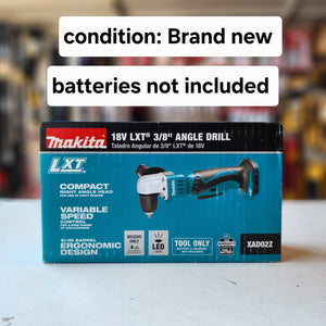 Makita XAD02Z 18V LXT angle drill