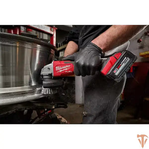 Milwaukee M18 FUEL 18V Lithium-Ion Brushless Cordless 4-1/2 in./5 in. Grinder with Variable Speed & Slide Switch (Tool-Only) Milwaukee