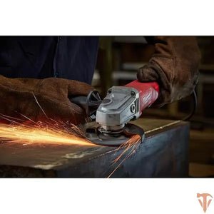Milwaukee 7 amp angle grinder for cutting grinding and polishing open box