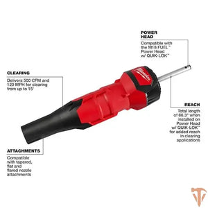 Milwaukee M18 FUEL QUIK-LOK Blower Attachment Tool Only Open Box Milwaukee