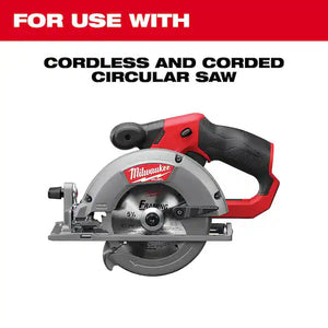 Milwaukee circular saw blade with anti-friction coating and thin kerf design