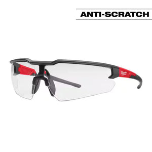 Milwaukee 48-73-2010 Clear Safety Glasses - Anti-Scratch Lens