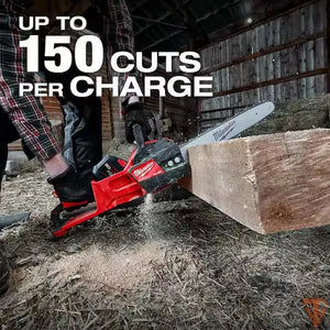 Milwaukee M18 FUEL 16 in. 18V Lithium-Ion Brushless Battery Chainsaw Milwaukee