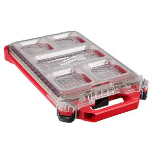 Milwaukee SHOCKWAVE Impact Duty Alloy Steel Screw Driver Bit Set with PACKOUT Case (100-Piece) Milwaukee