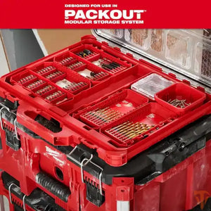 Milwaukee SHOCKWAVE Impact Duty Alloy Steel Screw Driver Bit Set with PACKOUT Case (100-Piece) Milwaukee