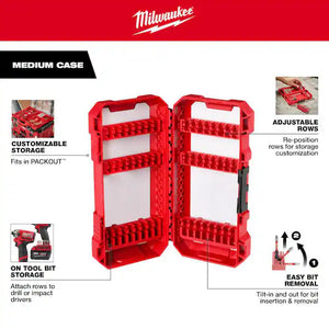Milwaukee SHOCKWAVE 123 piece bit set