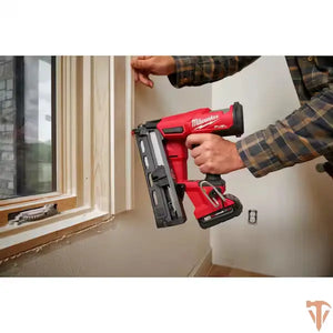 Milwaukee M18 FUEL 16-Gauge Angled Finish Nailer Tool Only Milwaukee